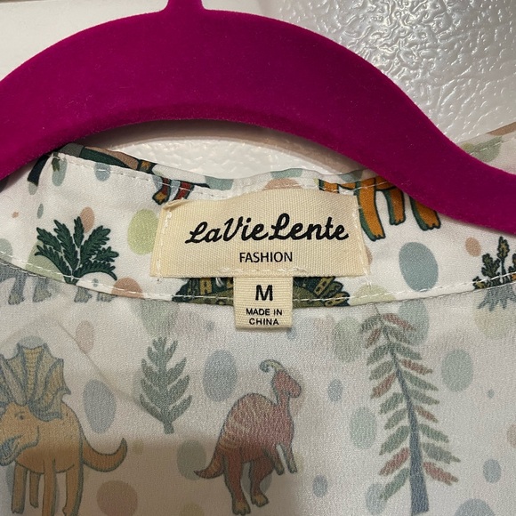 Adorable Dino dress (button down) - Picture 2 of 2